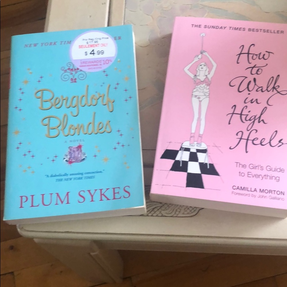 Set of two fun reads, paperback novels